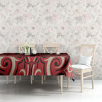 Aotearoa Ngai Te Rangi Tablecloth New Zealand Traditional Maori Pattern