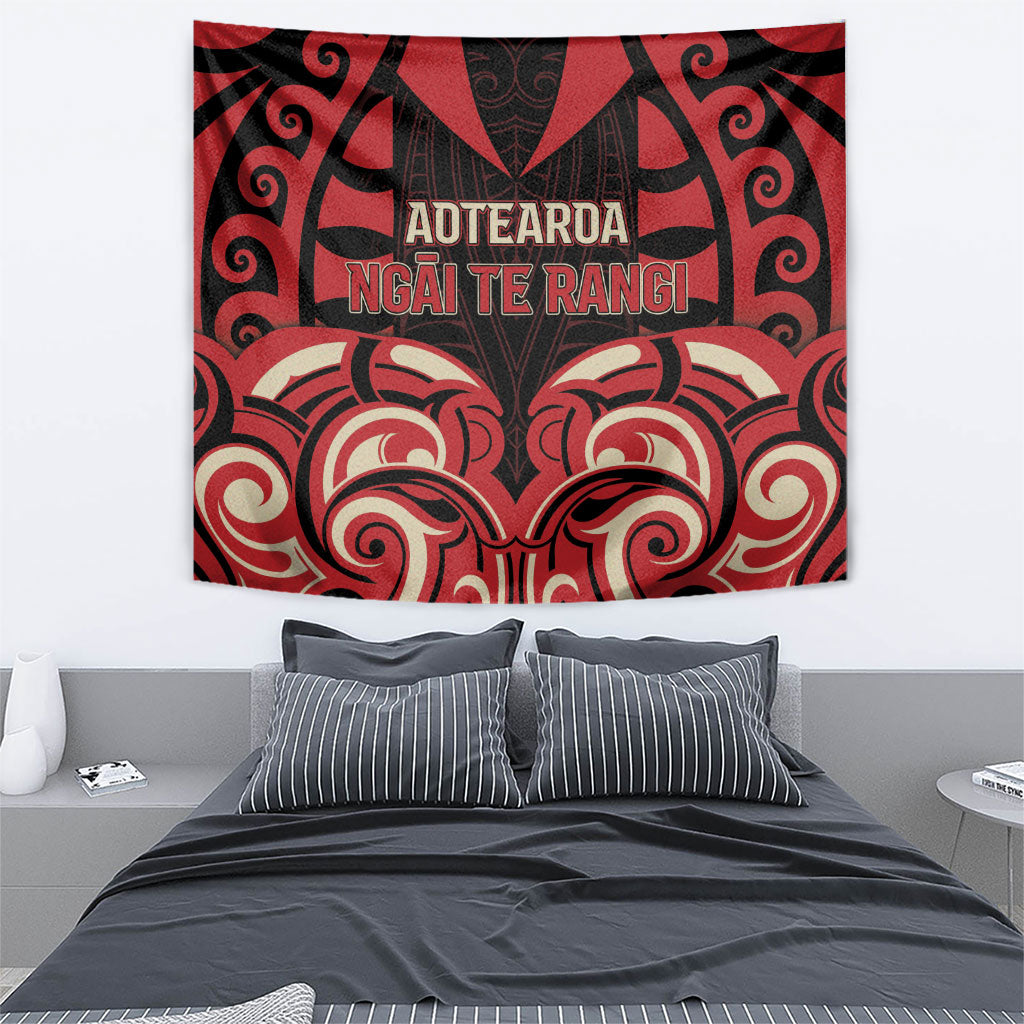 Aotearoa Ngai Te Rangi Tapestry New Zealand Traditional Maori Pattern