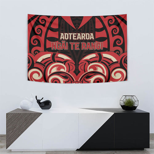 Aotearoa Ngai Te Rangi Tapestry New Zealand Traditional Maori Pattern