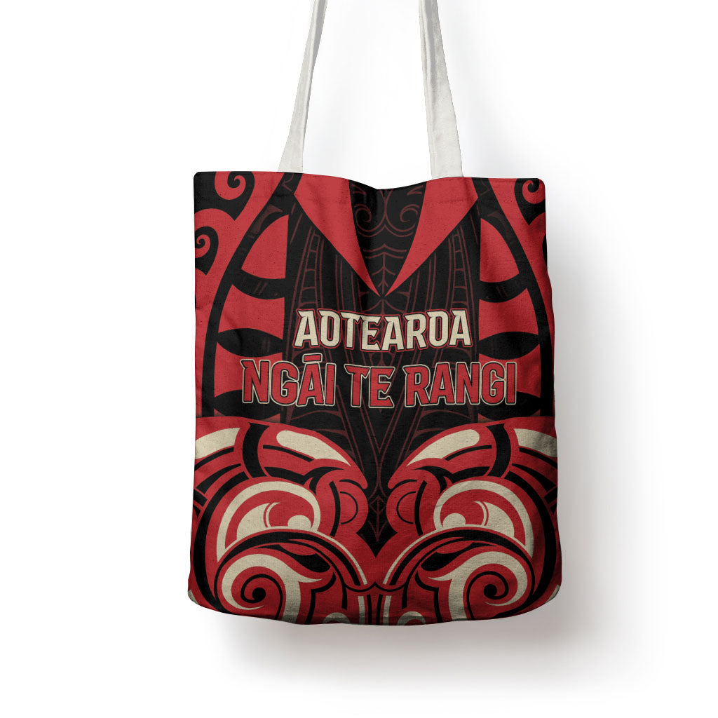 Aotearoa Ngai Te Rangi Tote Bag New Zealand Traditional Maori Pattern