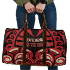 Aotearoa Ngai Te Rangi Travel Bag New Zealand Traditional Maori Pattern