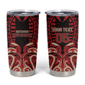 Custom Aotearoa Ngai Te Rangi Tumbler Cup New Zealand Traditional Maori Pattern