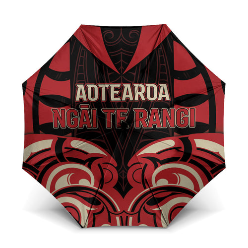 Aotearoa Ngai Te Rangi Umbrella New Zealand Traditional Maori Pattern