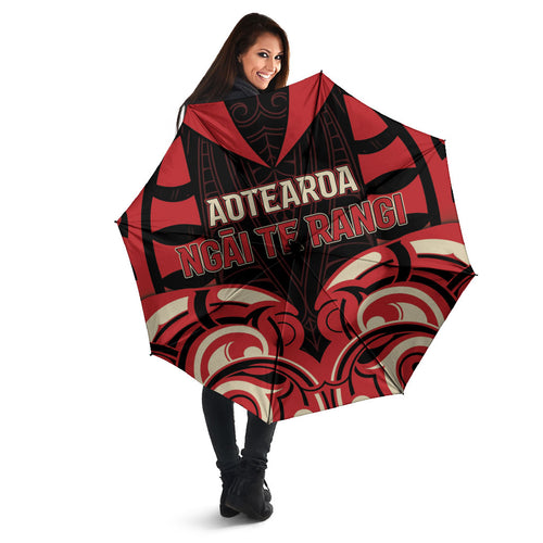 Aotearoa Ngai Te Rangi Umbrella New Zealand Traditional Maori Pattern
