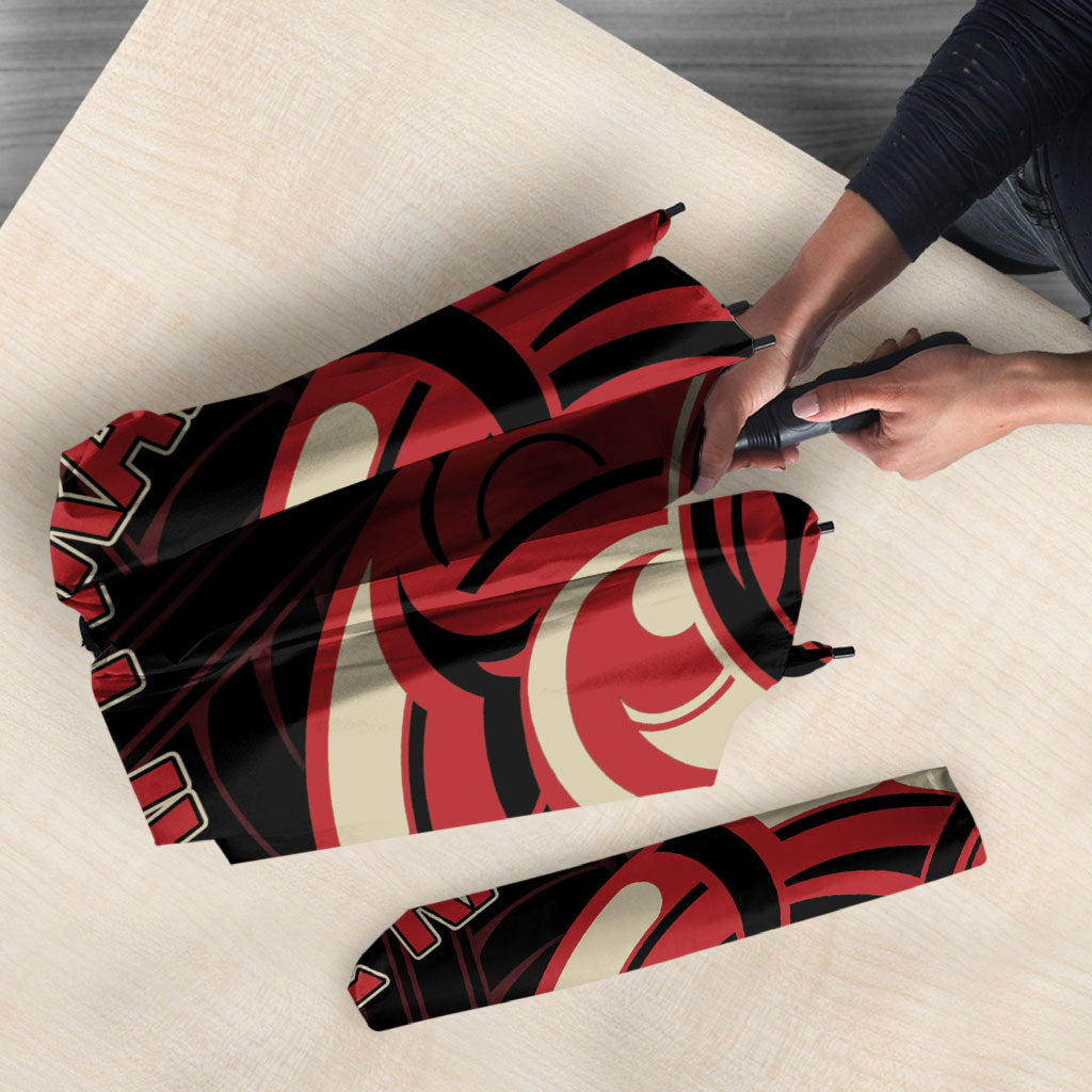 Aotearoa Ngai Te Rangi Umbrella New Zealand Traditional Maori Pattern