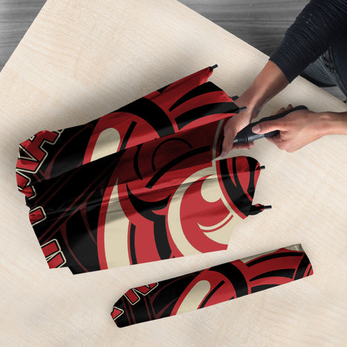 Aotearoa Ngai Te Rangi Umbrella New Zealand Traditional Maori Pattern