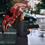 Aotearoa Ngai Te Rangi Umbrella New Zealand Traditional Maori Pattern