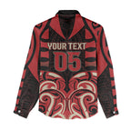 Custom Aotearoa Ngai Te Rangi Women Casual Shirt New Zealand Traditional Maori Pattern