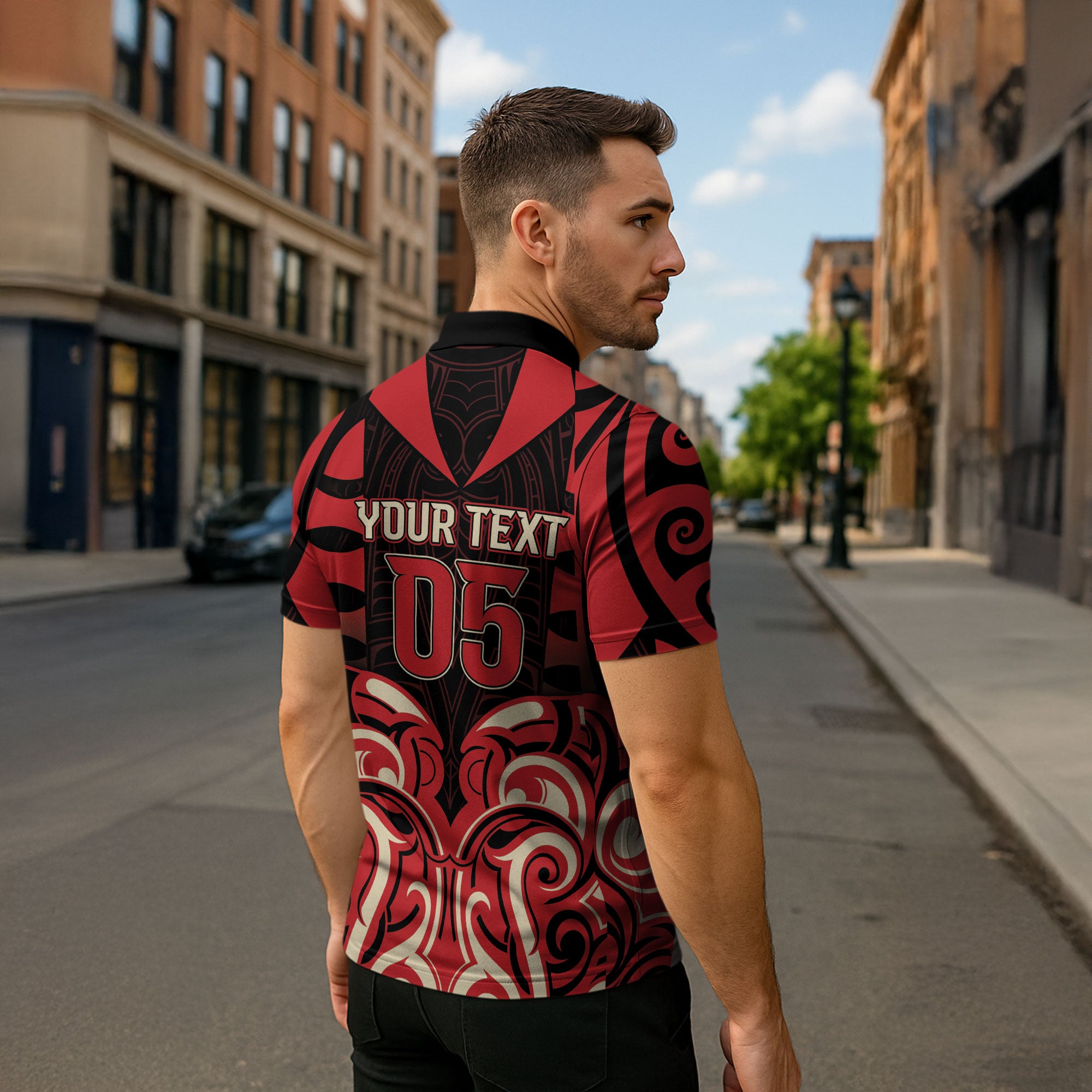 Custom Aotearoa Ngai Te Rangi Zipper Polo Shirt New Zealand Traditional Maori Pattern