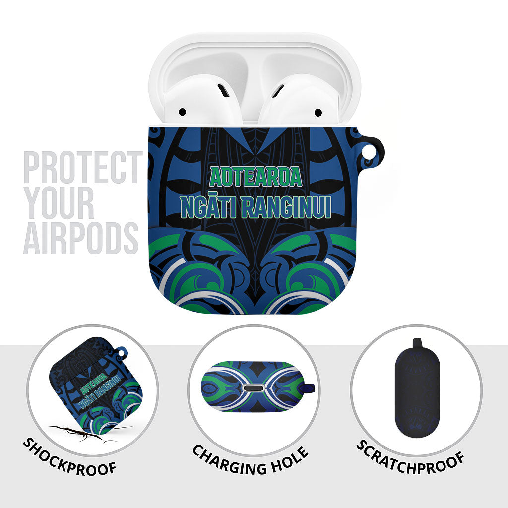 Aotearoa Ngati Ranginui AirPods Case New Zealand Traditional Maori Pattern