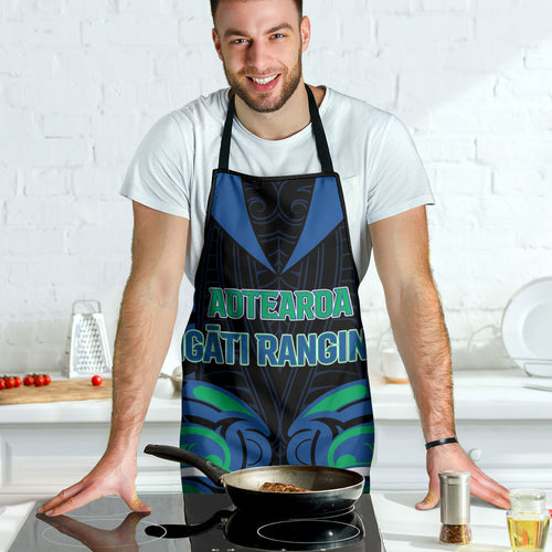 Aotearoa Ngati Ranginui Apron New Zealand Traditional Maori Pattern