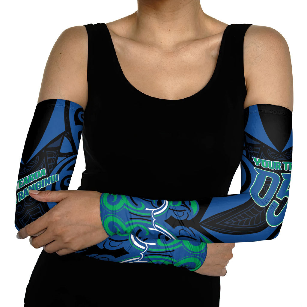 Custom Aotearoa Ngati Ranginui Arm Sleeves New Zealand Traditional Maori Pattern