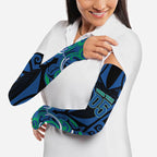 Custom Aotearoa Ngati Ranginui Arm Sleeves New Zealand Traditional Maori Pattern