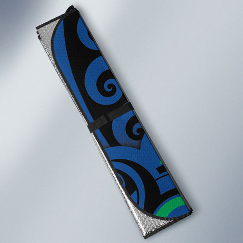 Aotearoa Ngati Ranginui Auto Sun Shade New Zealand Traditional Maori Pattern