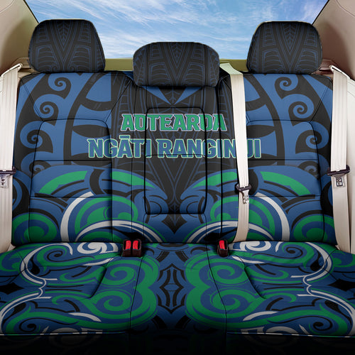Aotearoa Ngati Ranginui Back Car Seat Cover New Zealand Traditional Maori Pattern