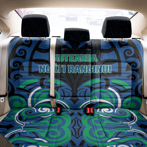 Aotearoa Ngati Ranginui Back Car Seat Cover New Zealand Traditional Maori Pattern