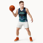 Custom Aotearoa Ngati Ranginui Basketball Jersey New Zealand Traditional Maori Pattern