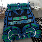 Aotearoa Ngati Ranginui Bedding Set New Zealand Traditional Maori Pattern