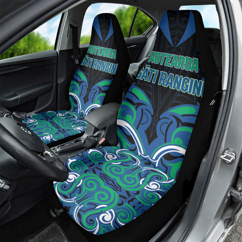Aotearoa Ngati Ranginui Car Seat Cover New Zealand Traditional Maori Pattern