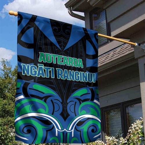 Aotearoa Ngati Ranginui Garden Flag New Zealand Traditional Maori Pattern