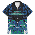 Custom Aotearoa Ngati Ranginui Hawaiian Shirt New Zealand Traditional Maori Pattern