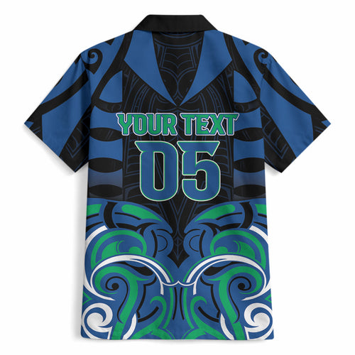 Custom Aotearoa Ngati Ranginui Hawaiian Shirt New Zealand Traditional Maori Pattern