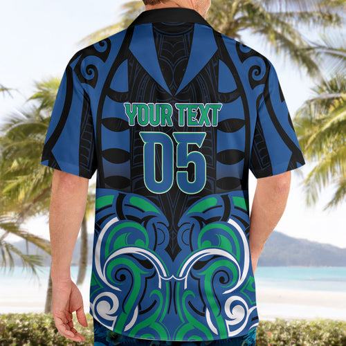 Custom Aotearoa Ngati Ranginui Hawaiian Shirt New Zealand Traditional Maori Pattern