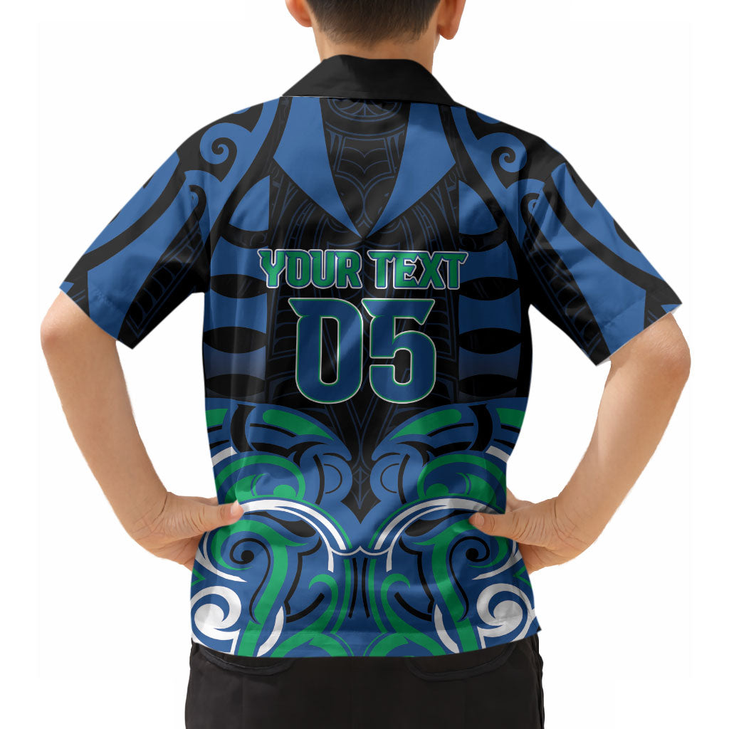 Custom Aotearoa Ngati Ranginui Hawaiian Shirt New Zealand Traditional Maori Pattern