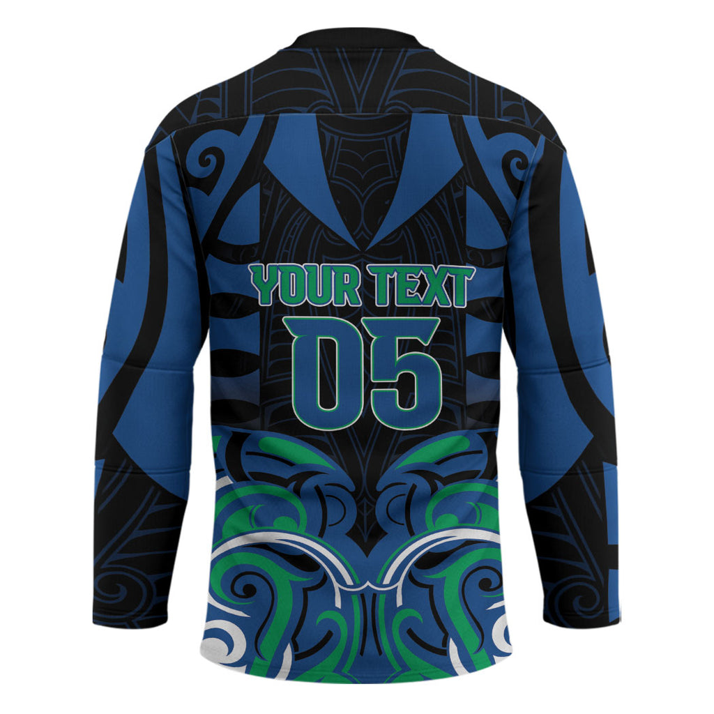 Custom Aotearoa Ngati Ranginui Hockey Jersey New Zealand Traditional Maori Pattern