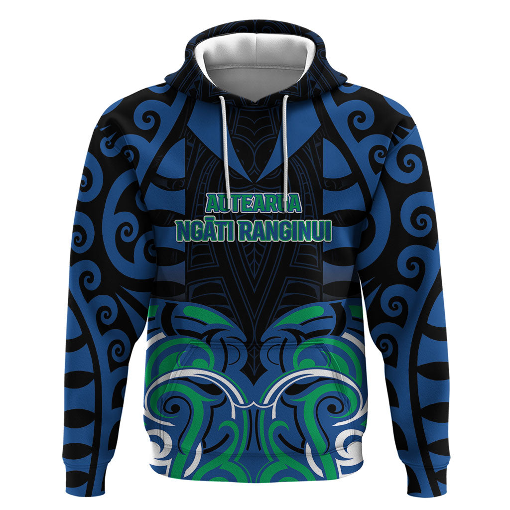 Custom Aotearoa Ngati Ranginui Hoodie New Zealand Traditional Maori Pattern