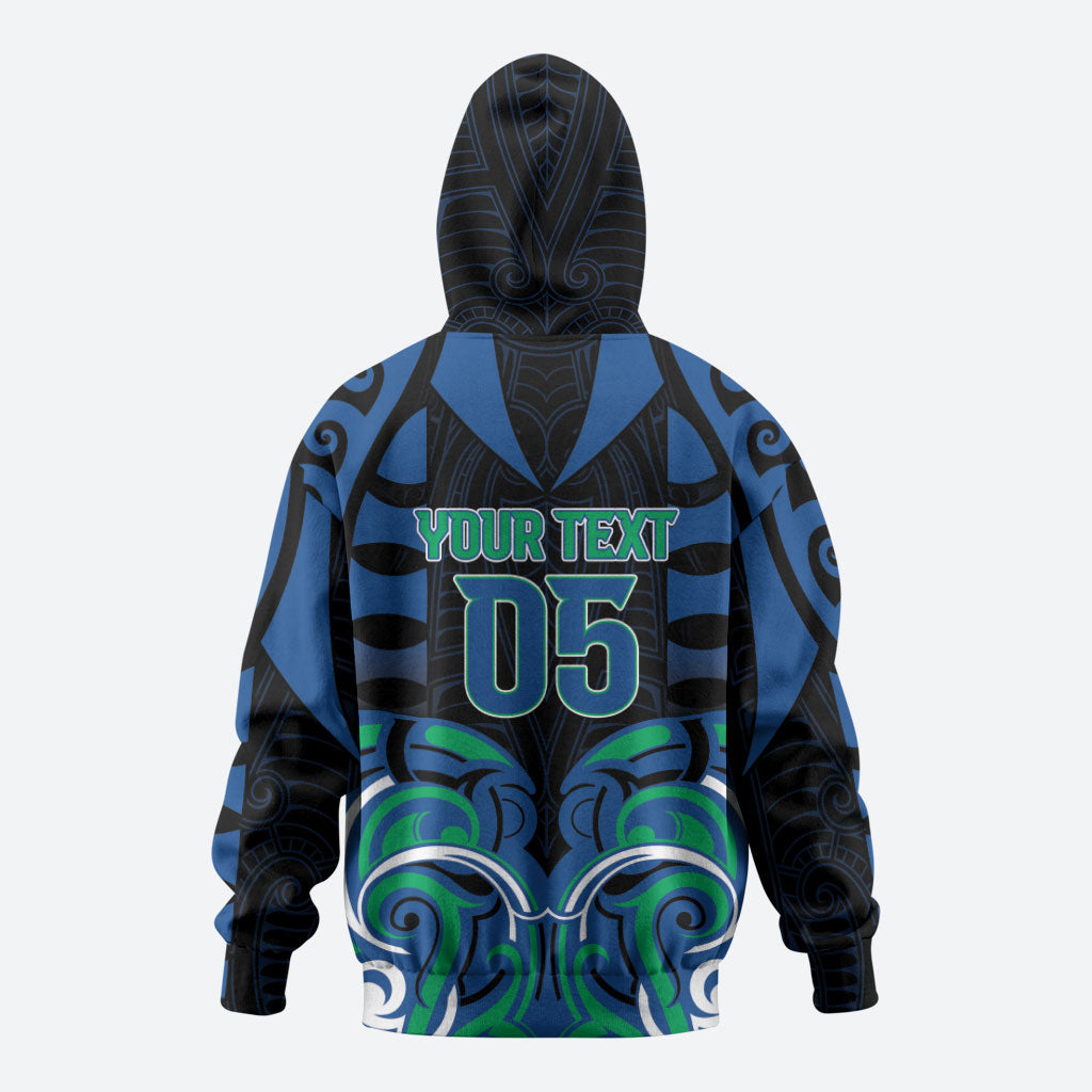 Custom Aotearoa Ngati Ranginui Hoodie New Zealand Traditional Maori Pattern