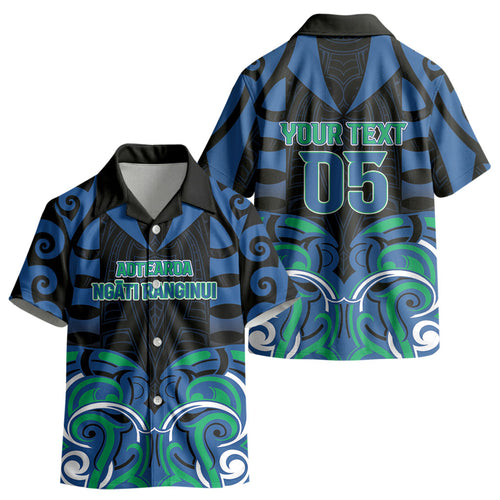 Custom Aotearoa Ngati Ranginui Kid Hawaiian Shirt New Zealand Traditional Maori Pattern