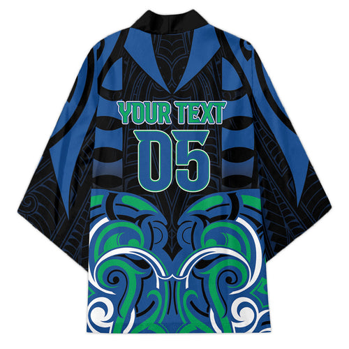 Custom Aotearoa Ngati Ranginui Kimono New Zealand Traditional Maori Pattern