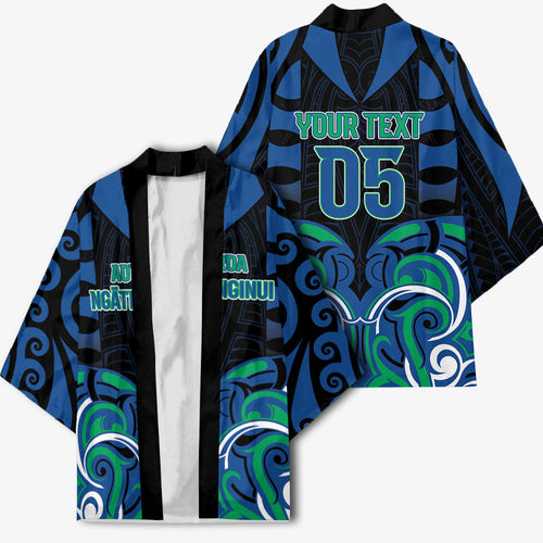 Custom Aotearoa Ngati Ranginui Kimono New Zealand Traditional Maori Pattern
