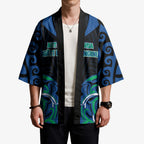 Custom Aotearoa Ngati Ranginui Kimono New Zealand Traditional Maori Pattern