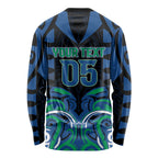 Custom Aotearoa Ngati Ranginui Long Sleeve Shirt New Zealand Traditional Maori Pattern