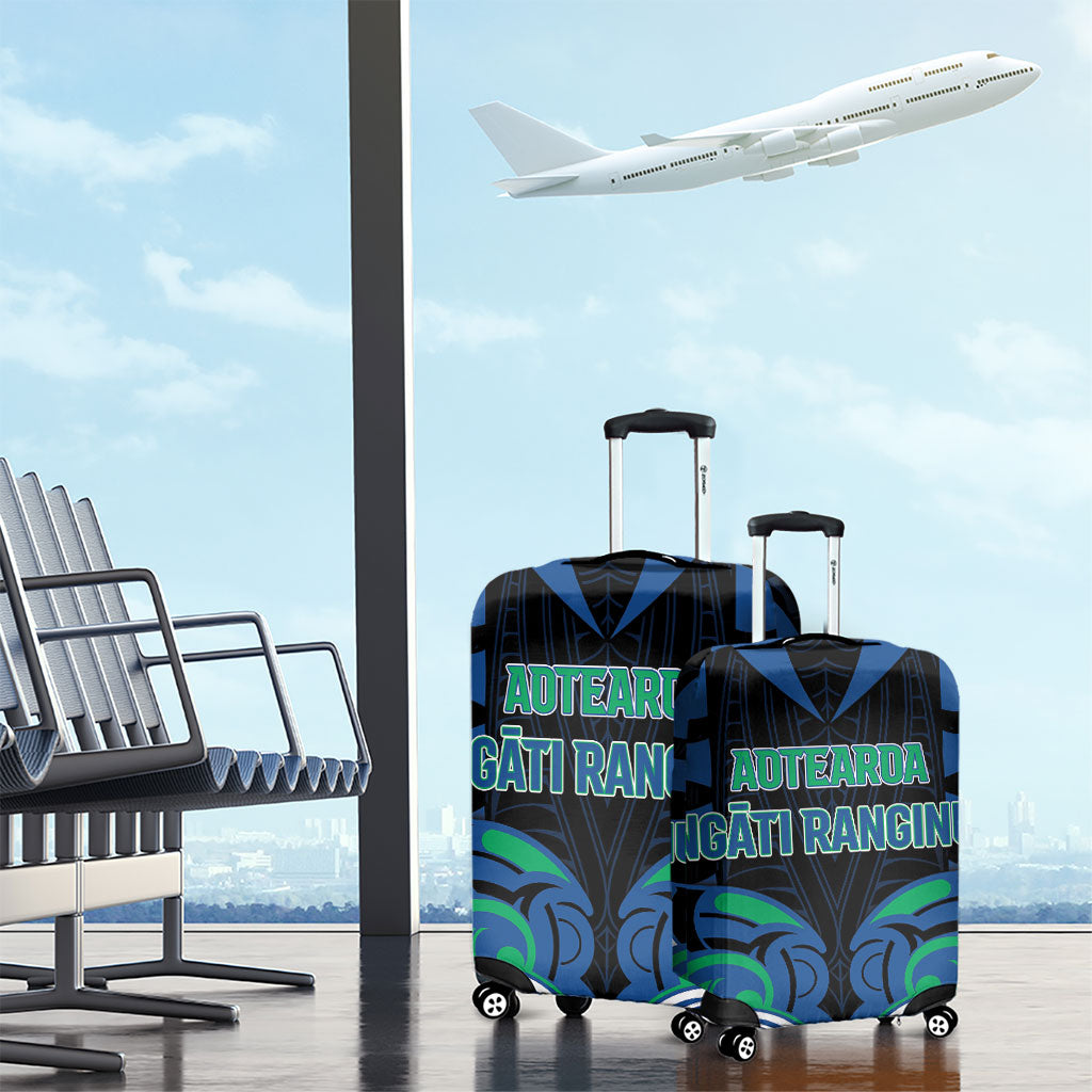Aotearoa Ngati Ranginui Luggage Cover New Zealand Traditional Maori Pattern