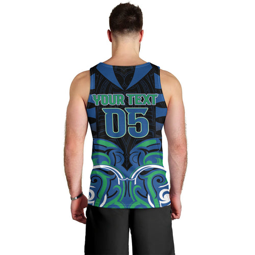 Custom Aotearoa Ngati Ranginui Men Tank Top New Zealand Traditional Maori Pattern
