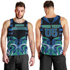 Custom Aotearoa Ngati Ranginui Men Tank Top New Zealand Traditional Maori Pattern
