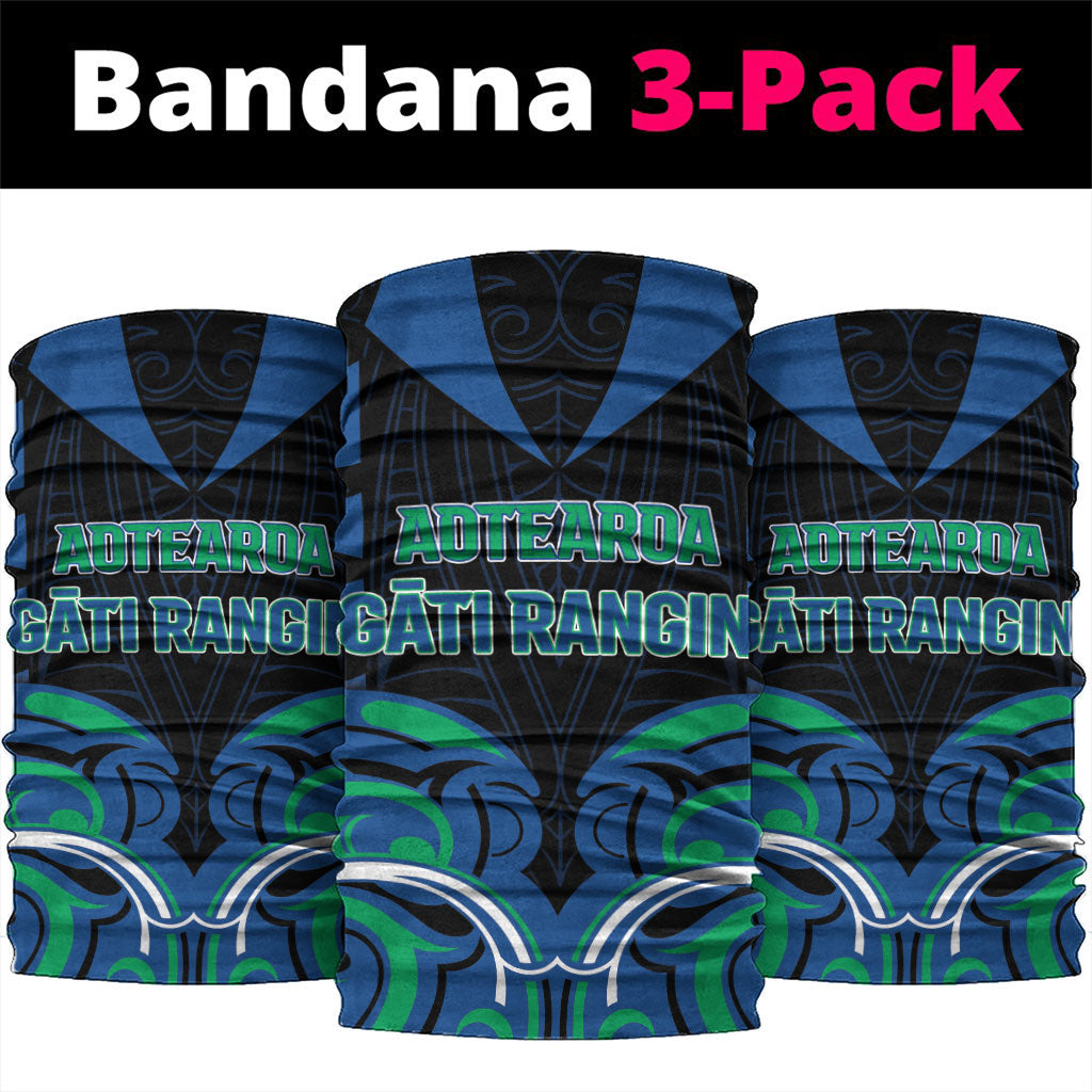 Aotearoa Ngati Ranginui Neck Gaiter New Zealand Traditional Maori Pattern