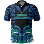 Custom Aotearoa Ngati Ranginui Polo Shirt New Zealand Traditional Maori Pattern