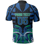 Custom Aotearoa Ngati Ranginui Polo Shirt New Zealand Traditional Maori Pattern