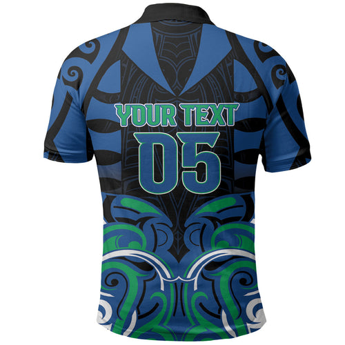 Custom Aotearoa Ngati Ranginui Polo Shirt New Zealand Traditional Maori Pattern