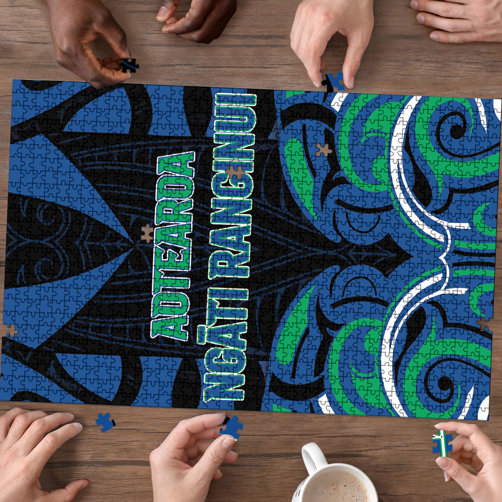 Aotearoa Ngati Ranginui Puzzle New Zealand Traditional Maori Pattern