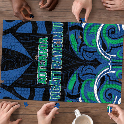 Aotearoa Ngati Ranginui Puzzle New Zealand Traditional Maori Pattern