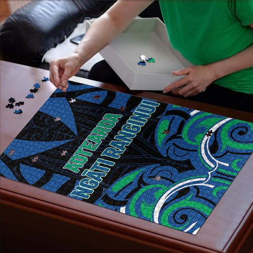 Aotearoa Ngati Ranginui Puzzle New Zealand Traditional Maori Pattern