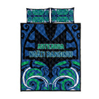 Aotearoa Ngati Ranginui Quilt Bed Set New Zealand Traditional Maori Pattern