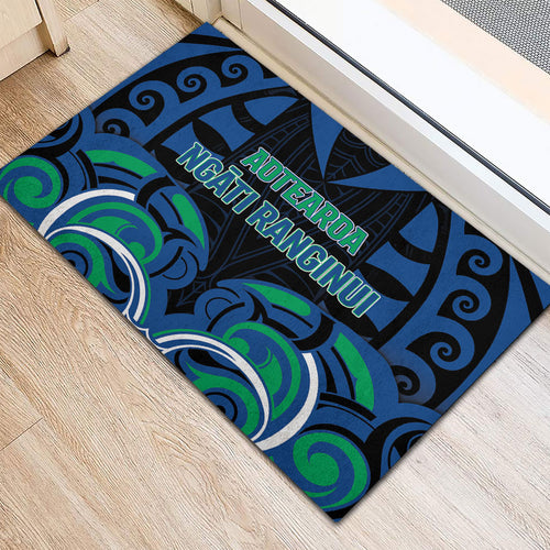 Aotearoa Ngati Ranginui Rubber Doormat New Zealand Traditional Maori Pattern
