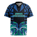 Custom Aotearoa Ngati Ranginui Rugby Jersey New Zealand Traditional Maori Pattern