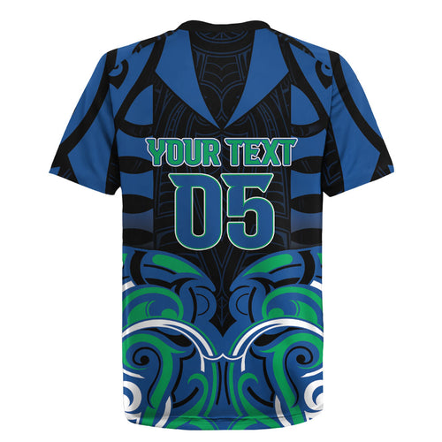 Custom Aotearoa Ngati Ranginui Rugby Jersey New Zealand Traditional Maori Pattern